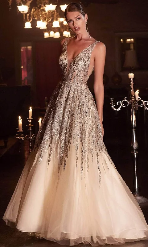 Ladivine C135 - Low V-Back Shimmer Prom Dress Spring unclassified dresses
